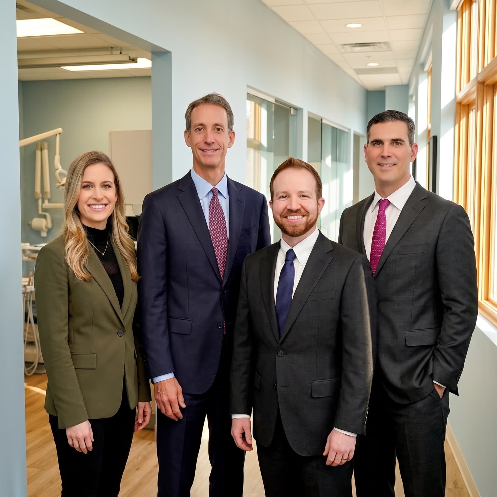 Drs. Dunegan Gilliam, Overstreet, Lyons, and White in the Midlothian office